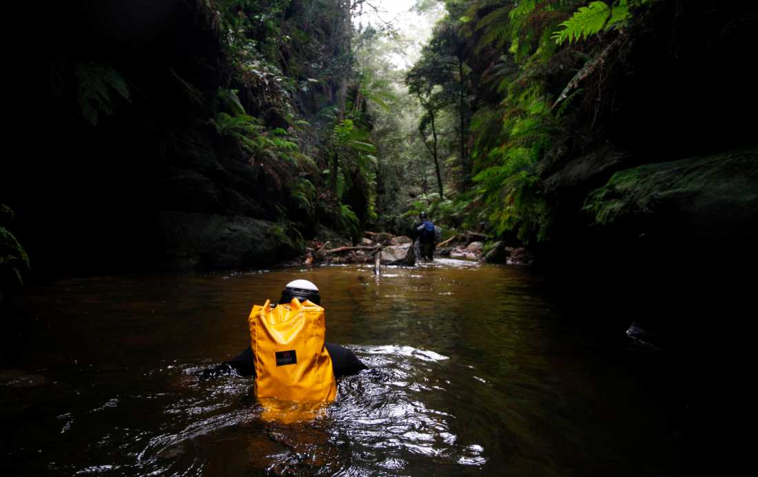 Exploring Empress Falls Canyon |  Dean Sewell