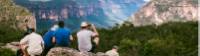 A well earned break with Grose Valley views |  <i>Luke Mallinson</i>